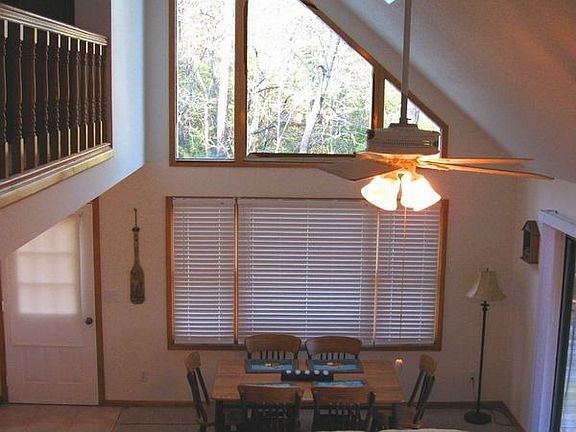 Dining/Living features Cathedral Ceiling