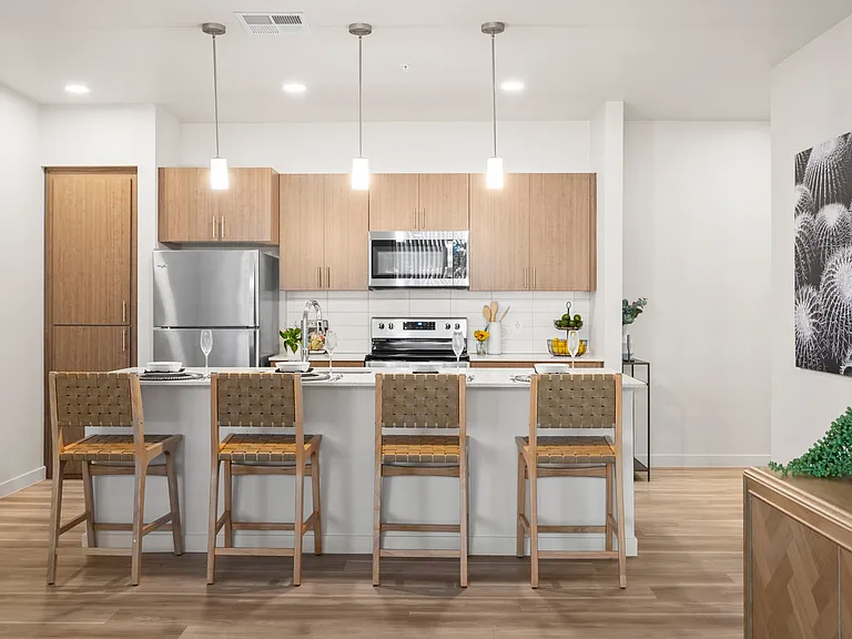 Brand New Kitchen with Stainless Steel Appliances