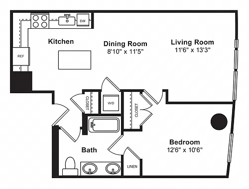 Floor plan A16