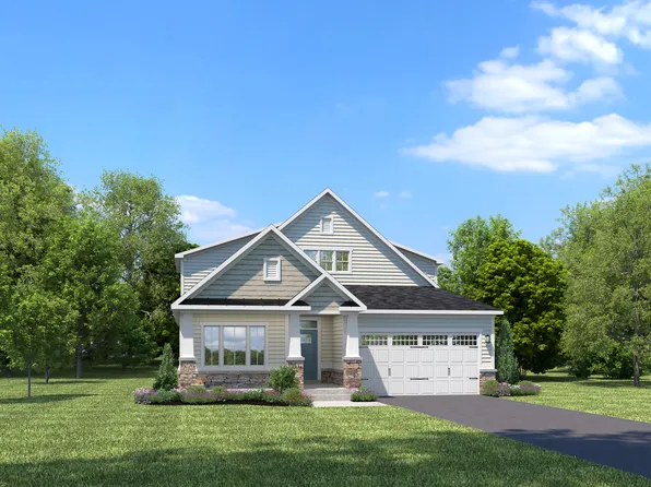 Palladio 2-Story Plan, Legacy at Kings Meadow 55+ Single-Family Homes