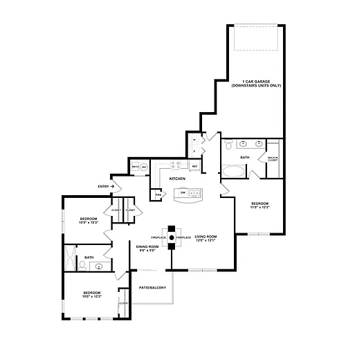 Floor plan Usonian II