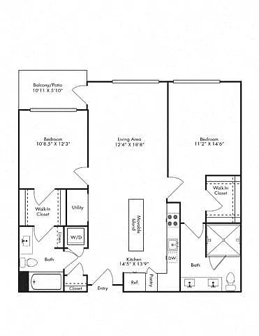 Floor plan 2G