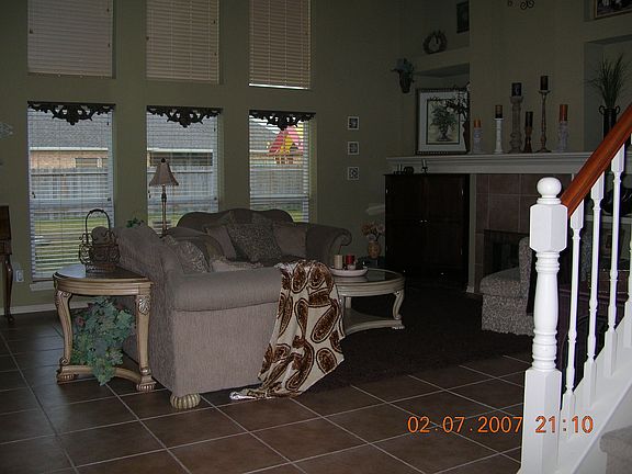 Two story Family Rm