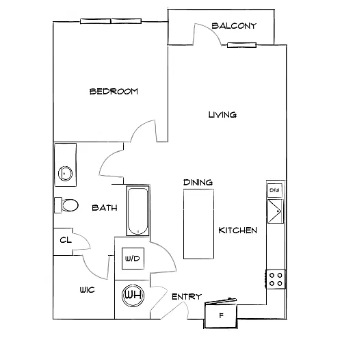 Floor plan Design 1A