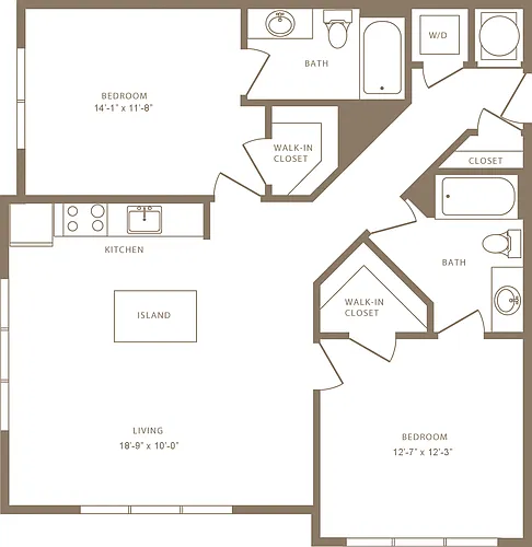 Floor plan B13