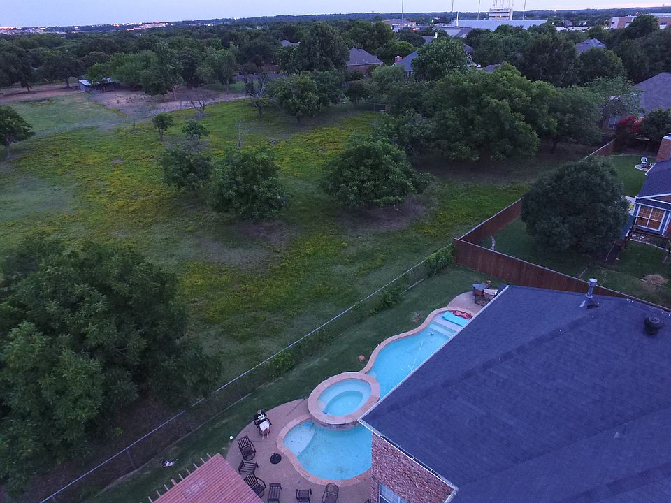 View of backyard / pool.
