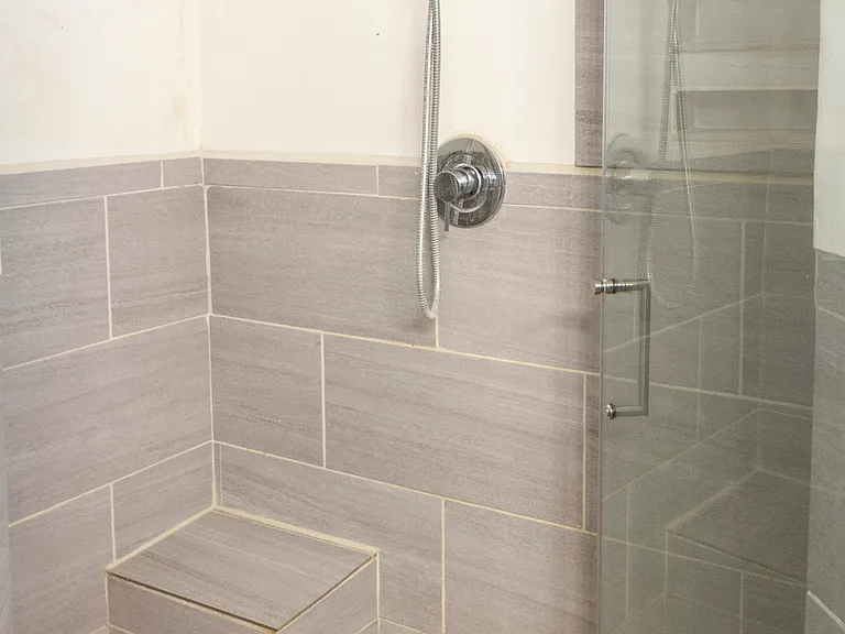 walk in shower