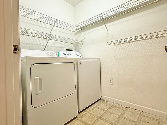 Washer and Dryer included