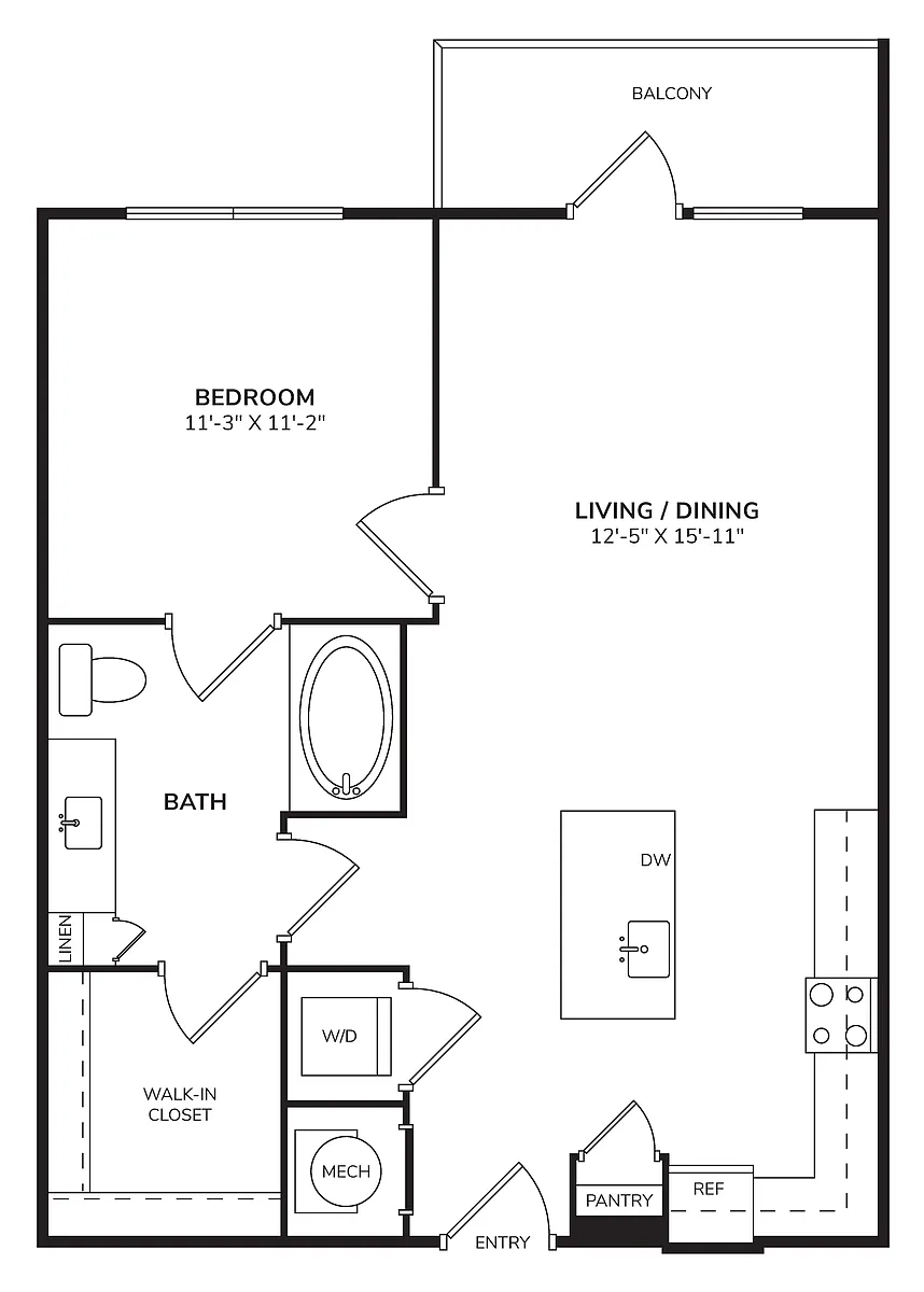 Floor plan A1