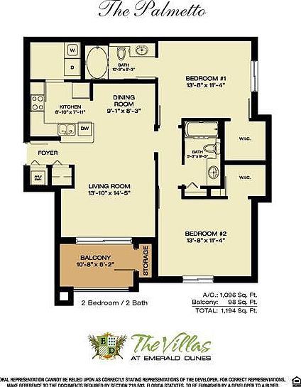 1st image of 6556 Emerald Dunes Dr APT 108