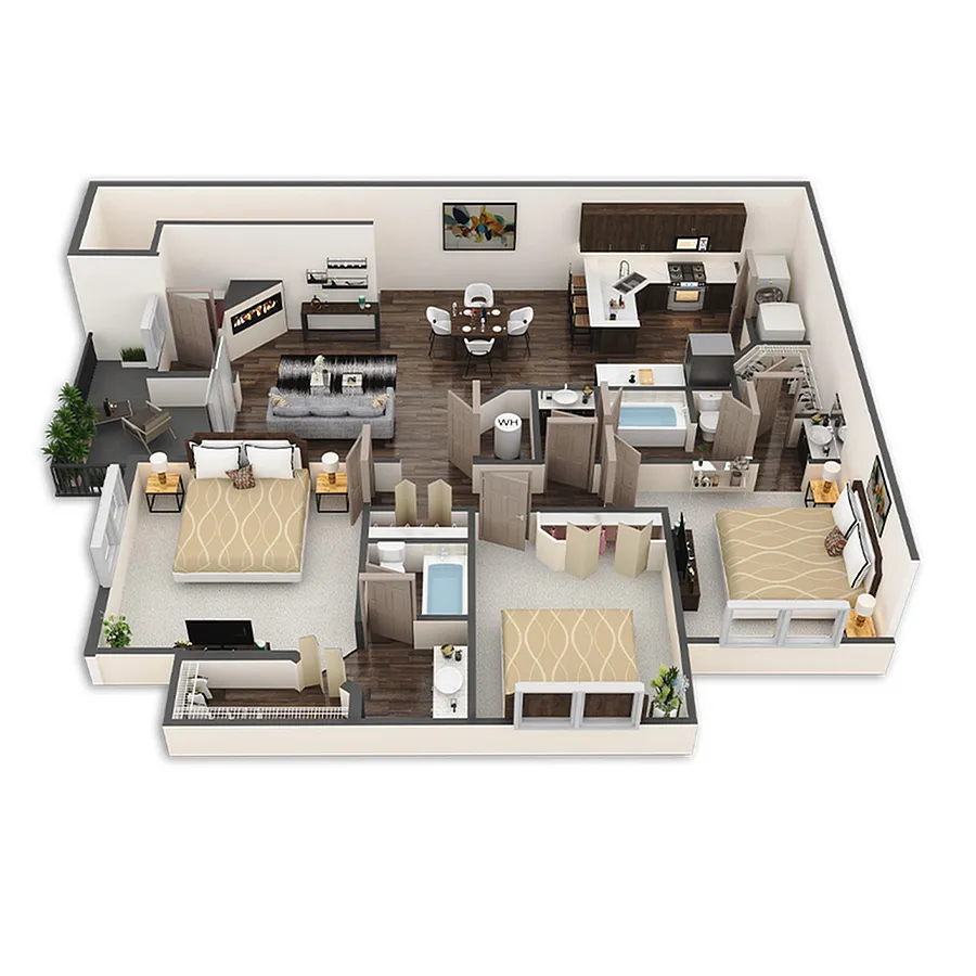 Floor plan Cottonwood