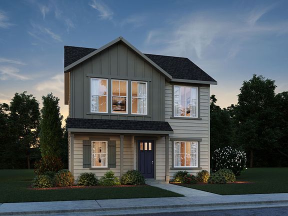 Elevation B- Color Scheme Option 1