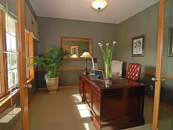 Stunning room, great for an office.