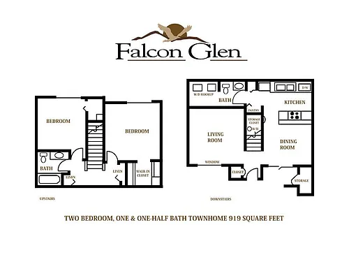 Floor plan 2x1.5R Town House