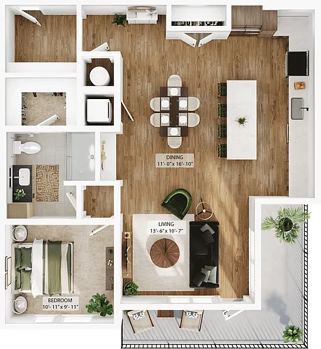 Floor plan A19