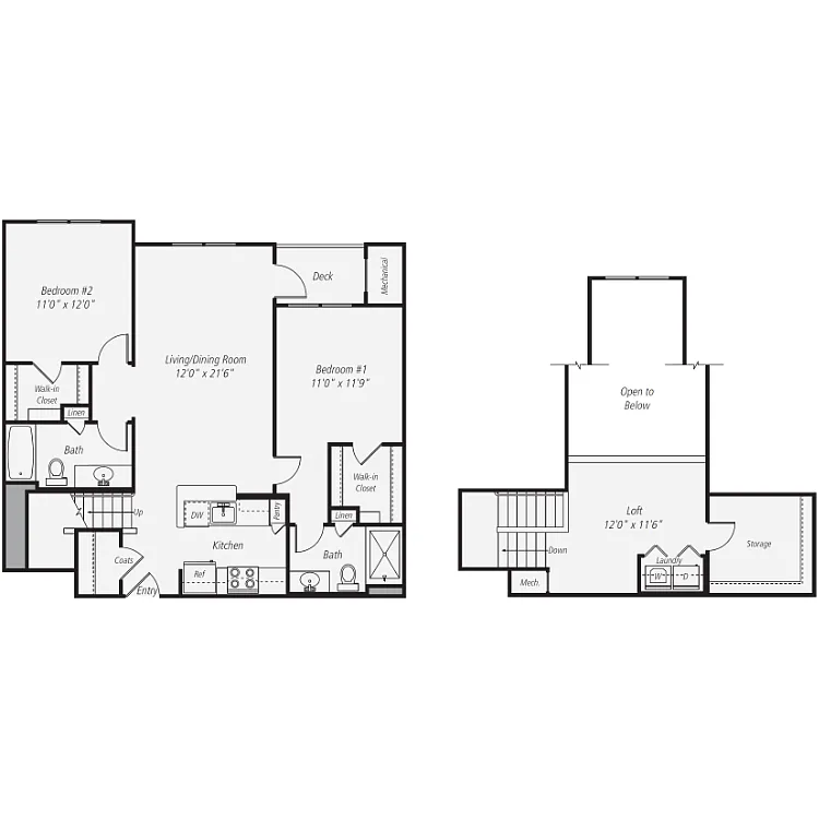 Floor plan B3 - Loft