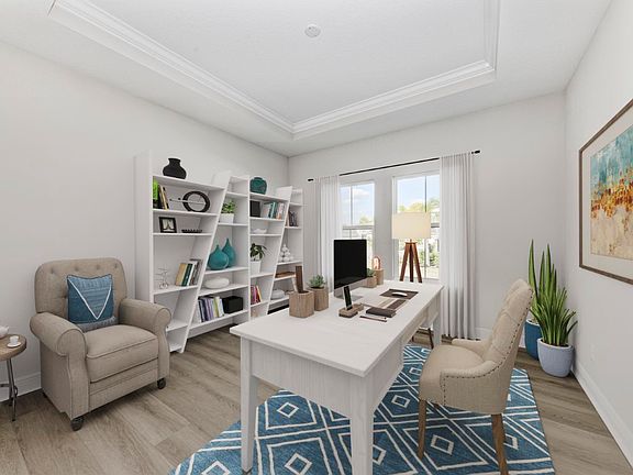 17530 Glistening Ct - Virtually Staged Den Office