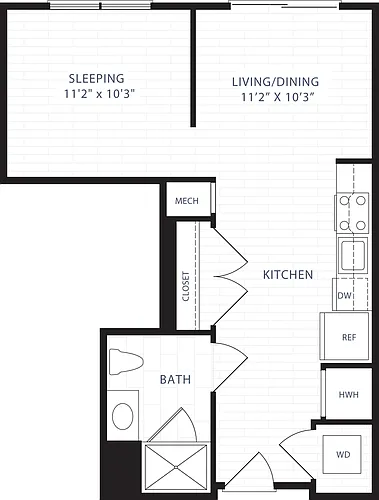 Floor plan S1CS