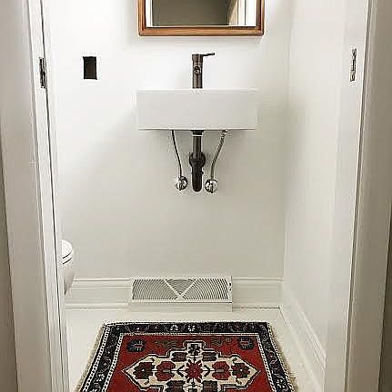 Master Half Bathroom 