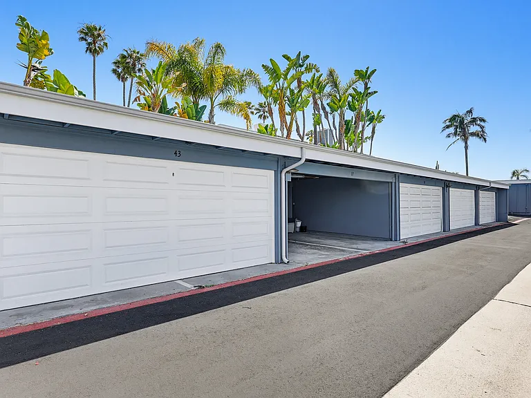 Two car garage