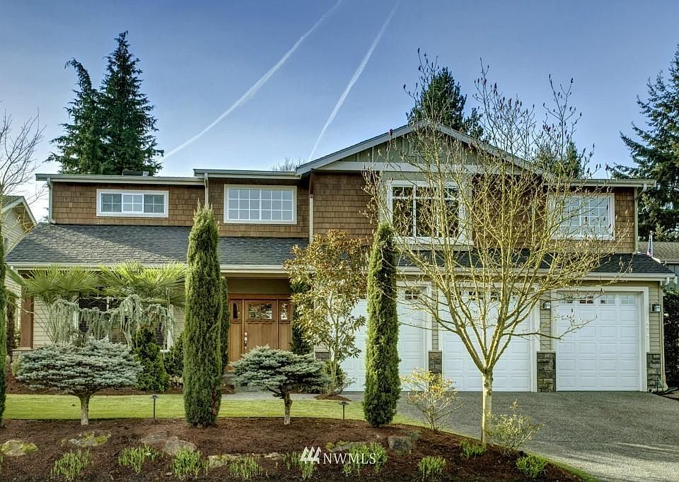 2 story home with attached 3 car garage.