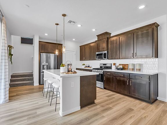 Kitchen side view