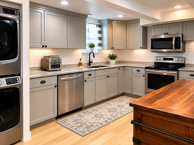 Downstairs kitchen
