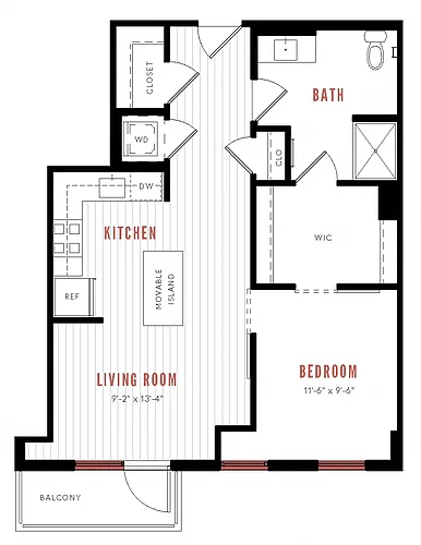Floor plan A-15B