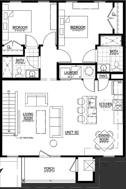 Floor plan Hudson