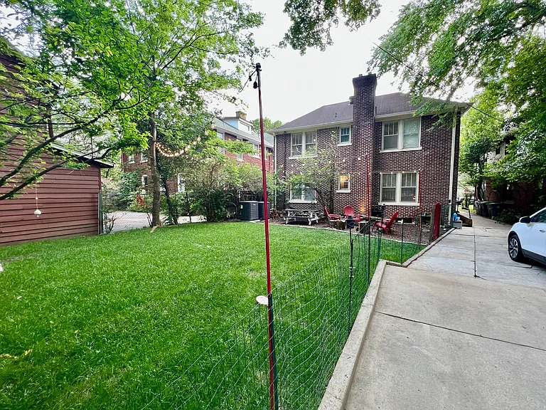 Back of property and backyard