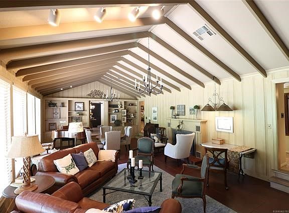 Formal Living Room from Hall to Den