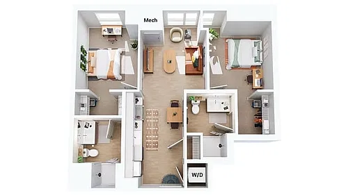 Floor plan B1