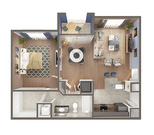 Floor plan A1