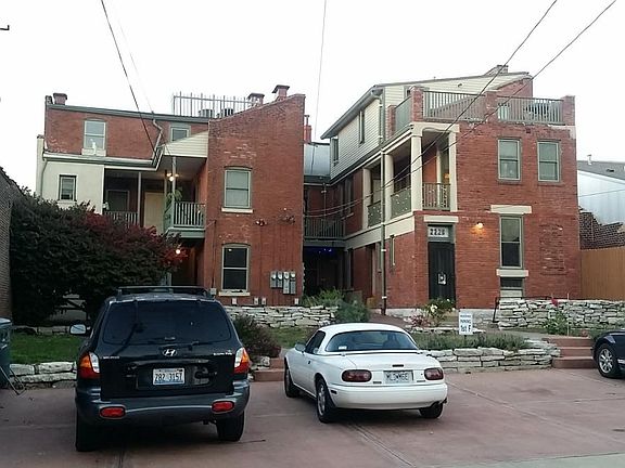 View of complex looking from Cushing Street.