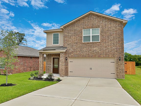 This beautiful two story home has brick and siding and also has full front yard landscaping.
