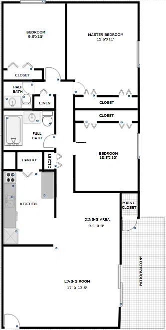 Floor plan The Shores