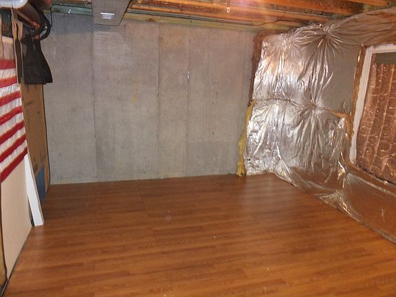 Unfinished part of basement