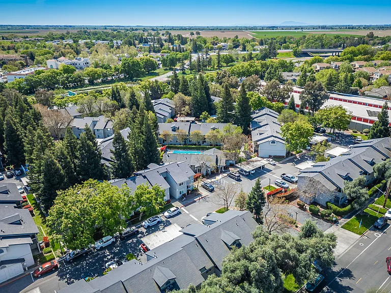 Overhead Shot of Property