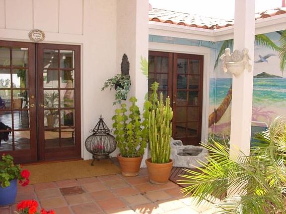 Front courtyard