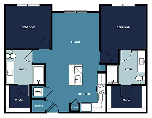 Floor plan B1-A