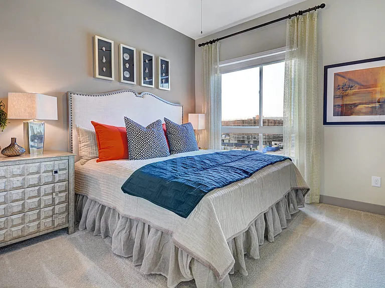 Spacious bedrooms that can accommodate a king sized bed
