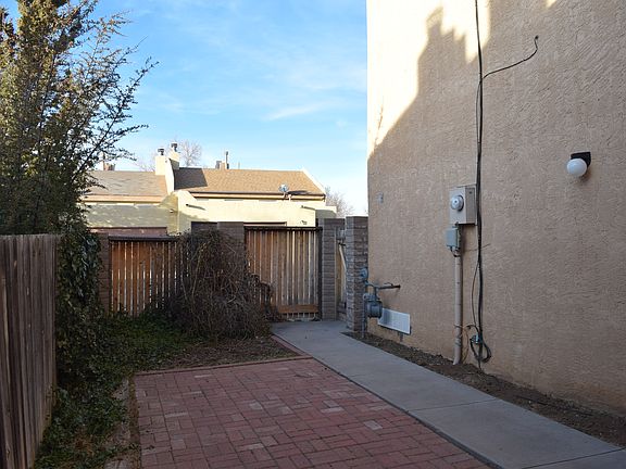 Intimate courtyard