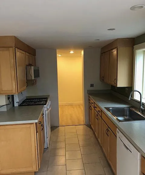 View of Kitchen leading into Pantry Area