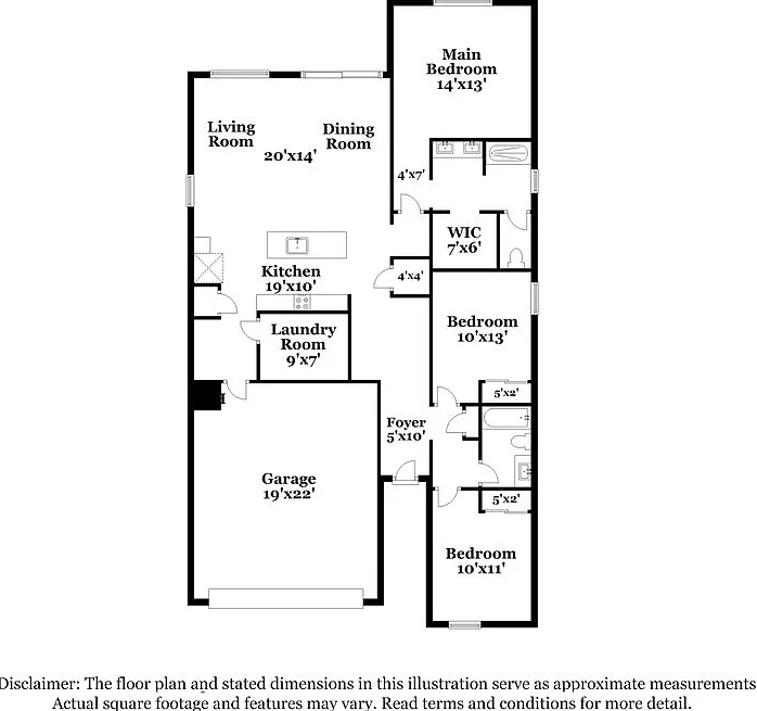 3 bed, 2.0 bath, 1531 sqft, $2,350 — Photo 2