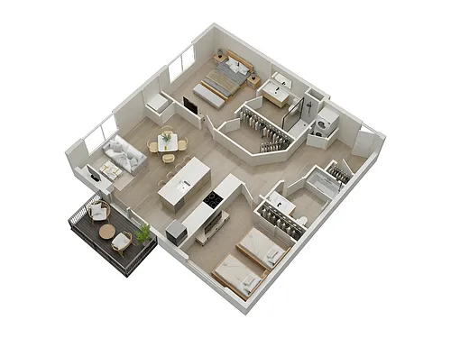 Floor plan B2