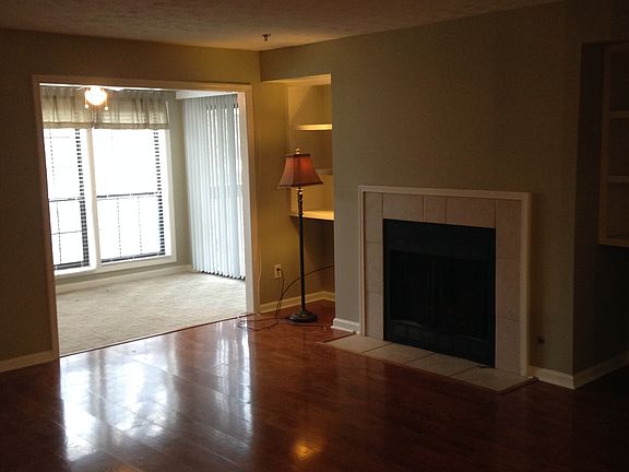 Den with Sunroom and Fireplace