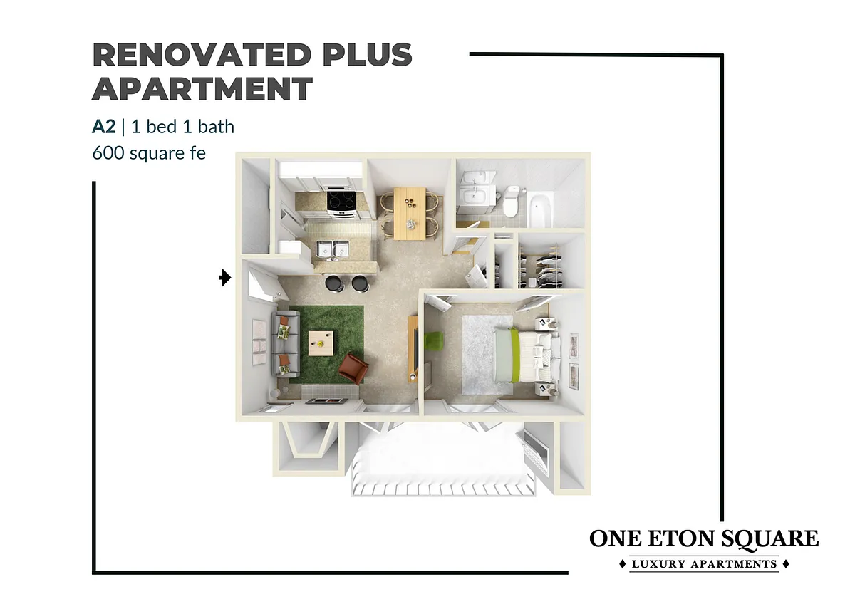 Floor plan A2 Renovated Plus