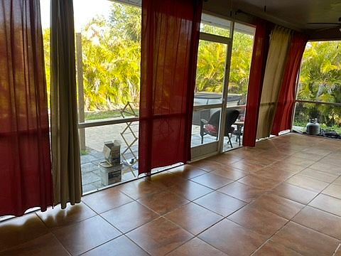 Screened lanai