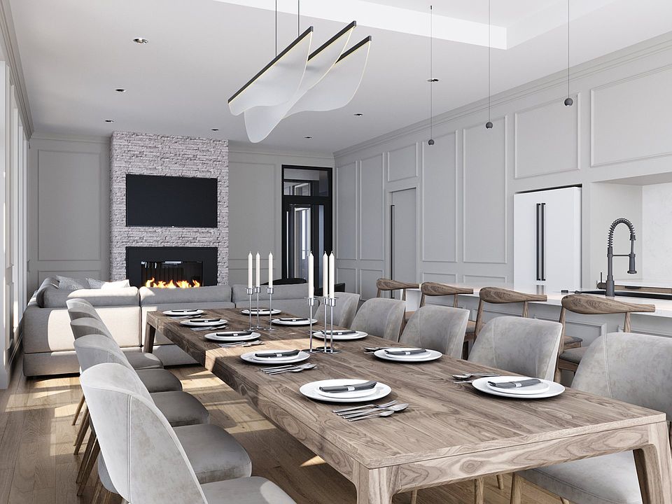 Private Dining Room With Fully-Equipped Kitchen & Fireplace Lounge