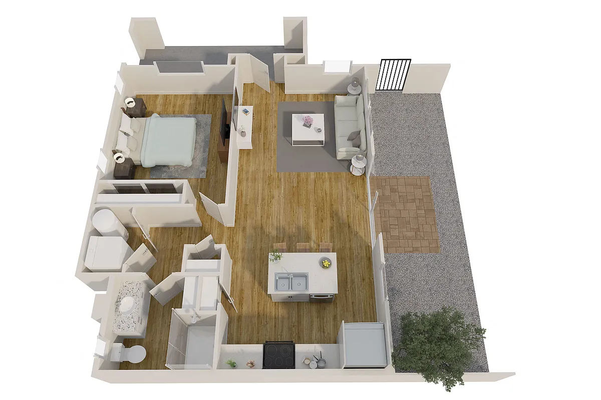Floor plan FLOOR PLAN - ONE